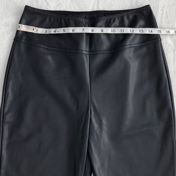 NWOT WeWoreWhat Vegan Leather Stirrup Legging Black Size M - Picture 10 of 16